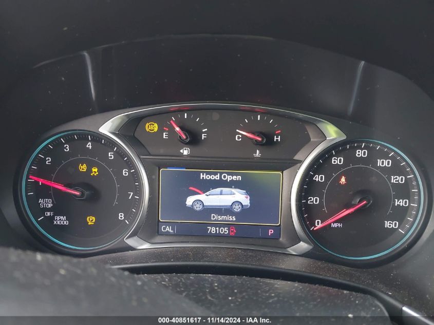VIN 3GNAXYEX5KS557610 2019 CHEVROLET EQUINOX PREMIER