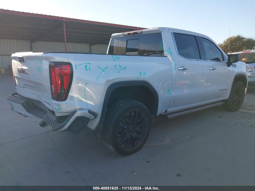 2023 GMC Sierra 1500 4Wd Short Box Denali VIN: 3GTUUGEL9PG151751 Lot: 40851625