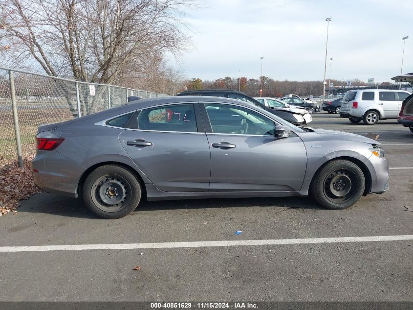 2019 Honda Insight Ex VIN: 19XZE4F53KE033376 Lot: 40851629