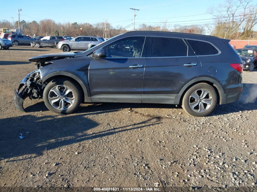 2016 Hyundai Santa Fe Se VIN: KM8SMDHF0GU133191 Lot: 40851631