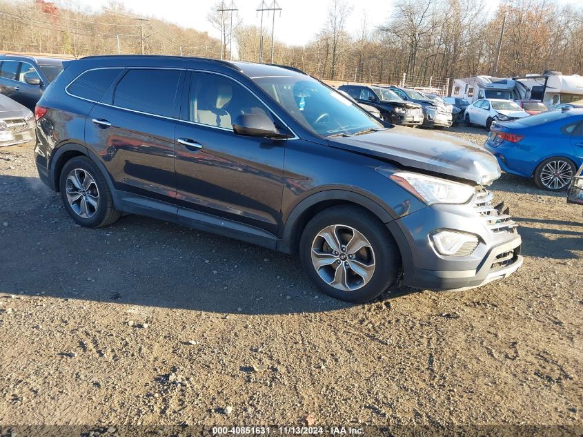 2016 Hyundai Santa Fe Se VIN: KM8SMDHF0GU133191 Lot: 40851631