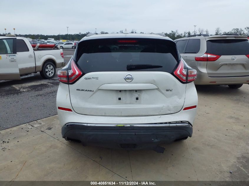 2017 Nissan Murano Platinum/S/Sl/Sv VIN: 5N1AZ2MG1HN103631 Lot: 40851634