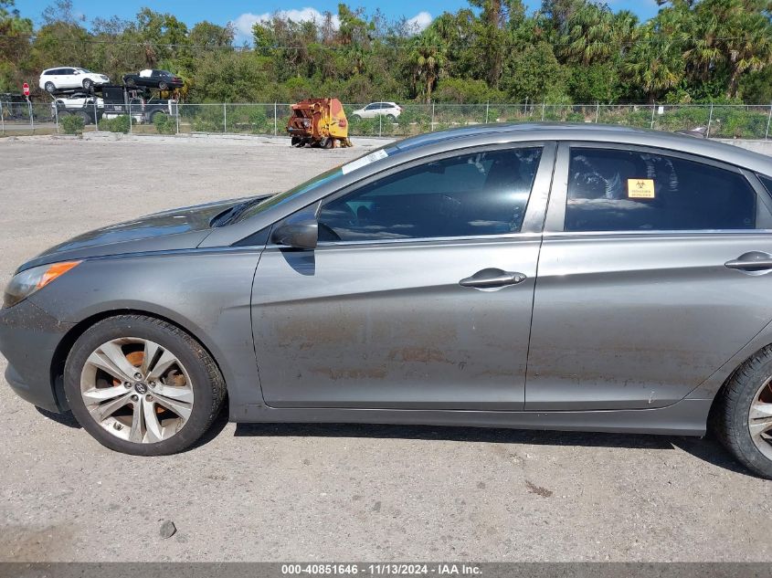 2013 Hyundai Sonata Gls VIN: 5NPEB4AC4DH686858 Lot: 40851646