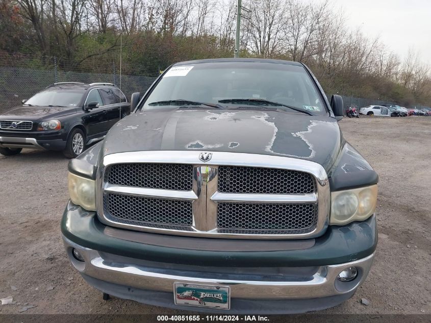 2002 Dodge Ram 1500 St VIN: 3D7HU18N82G122901 Lot: 40851655