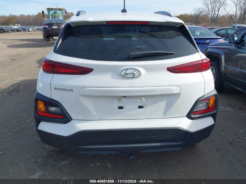 2021 Hyundai Kona Sel VIN: KM8K22AA9MU719313 Lot: 40851658