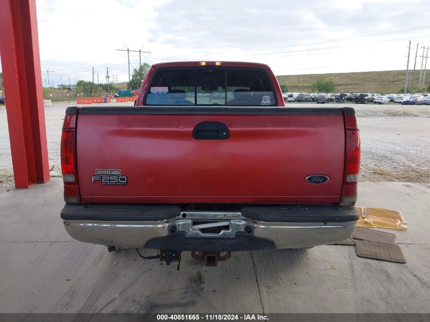 2003 Ford F-250 Lariat/Xl/Xlt VIN: 1FTNX20P73EB84127 Lot: 40851665