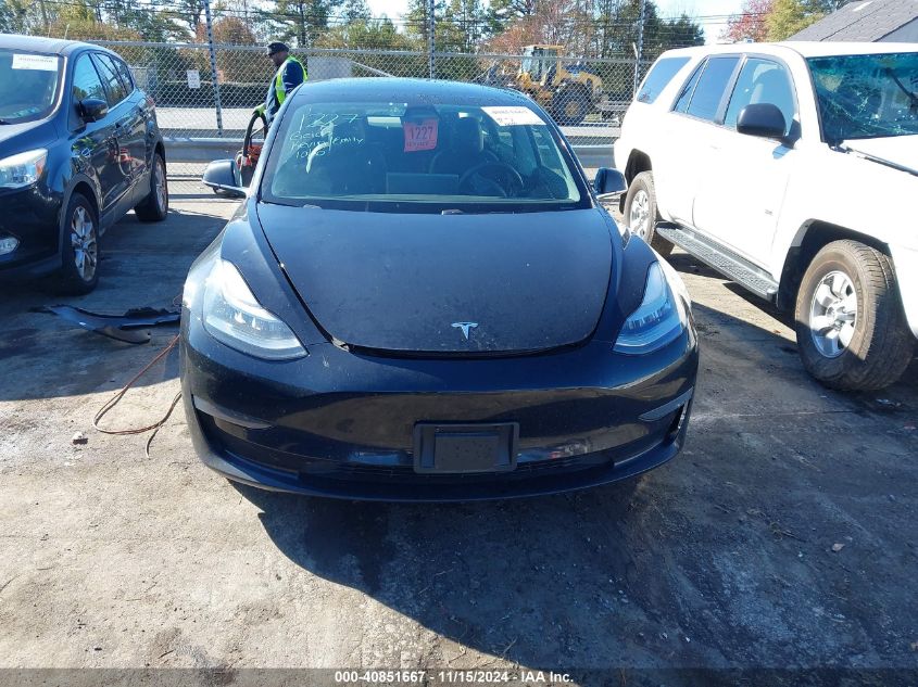 2019 Tesla Model 3 Long Range/Performance VIN: 5YJ3E1EB6KF385566 Lot: 40851667