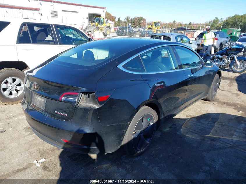 VIN 5YJ3E1EB6KF385566 2019 Tesla Model 3, Long Rang... no.4