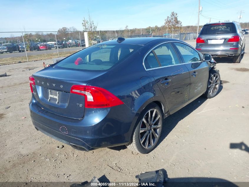 VIN YV126MFK1F1350841 2015 Volvo S60, T5 Premier no.4