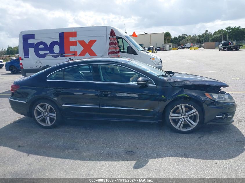 2013 Volkswagen Cc 2.0T R-Line VIN: WVWBP7AN8DE547727 Lot: 40851689