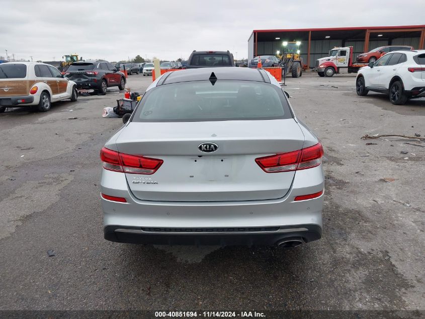 2019 Kia Optima Lx VIN: 5XXGT4L35KG320807 Lot: 40851694