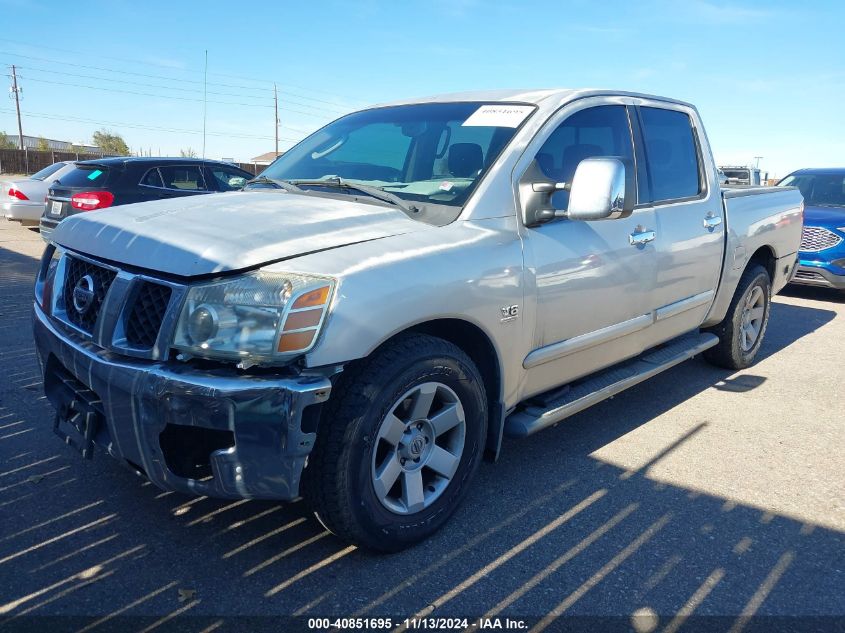 2004 Nissan Titan Le VIN: 1N6AA07A34N535149 Lot: 40851695