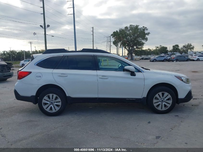 2018 Subaru Outback 2.5I Premium VIN: 4S4BSAFCXJ3368465 Lot: 40851696