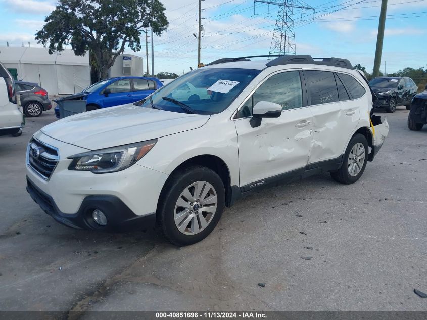 2018 Subaru Outback 2.5I Premium VIN: 4S4BSAFCXJ3368465 Lot: 40851696