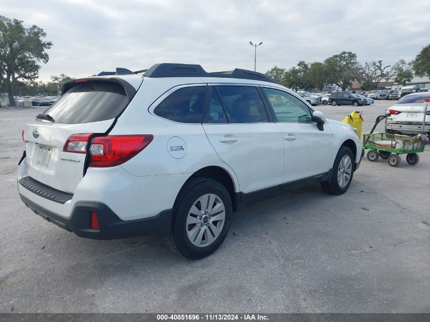 2018 Subaru Outback 2.5I Premium VIN: 4S4BSAFCXJ3368465 Lot: 40851696