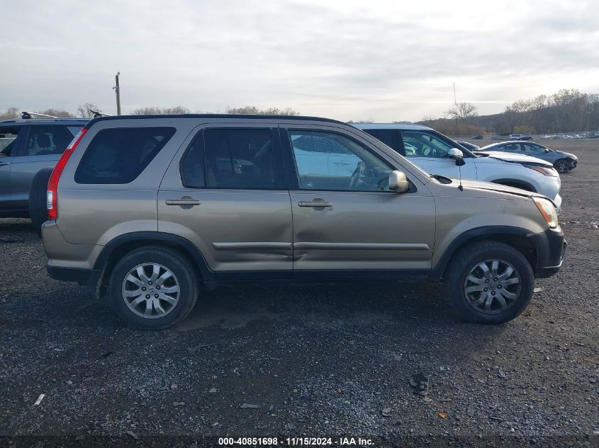 2006 Honda Cr-V Se VIN: JHLRD78976C034888 Lot: 40851698