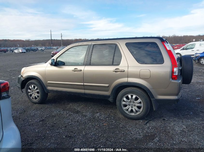 2006 Honda Cr-V Se VIN: JHLRD78976C034888 Lot: 40851698