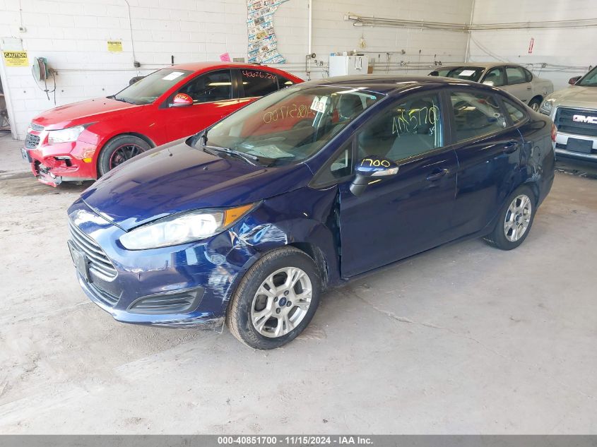 VIN 3FADP4BJ1GM119991 2016 Ford Fiesta, SE no.2