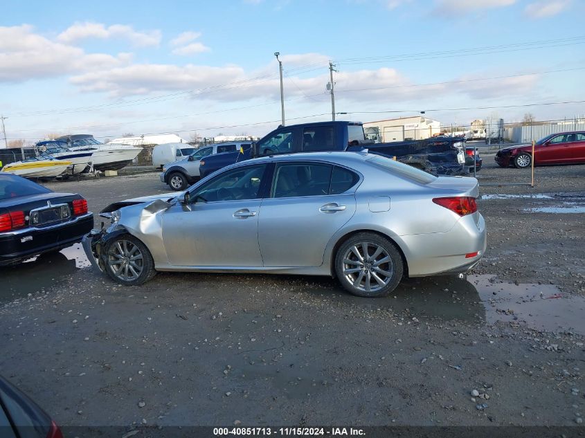 2014 Lexus Gs 350 VIN: JTHCE1BL0E5026599 Lot: 40851713