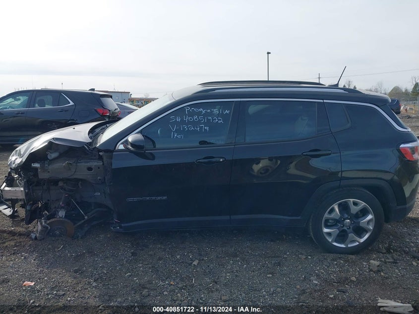 2020 JEEP COMPASS LIMITED 4X4 - 3C4NJDCB2LT132479