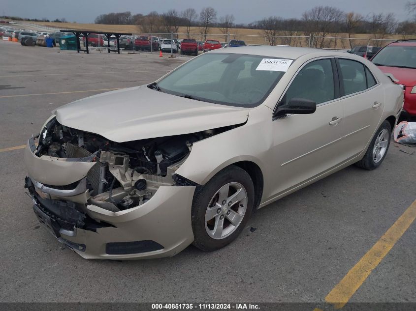 VIN 1G11B5SL6FF167304 2015 Chevrolet Malibu, LS no.2