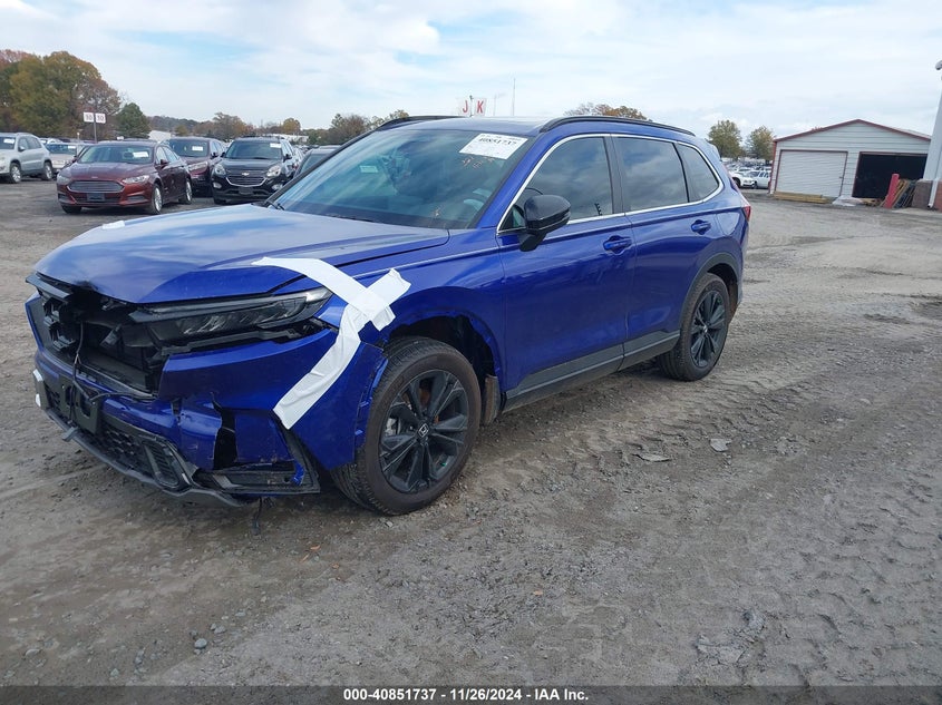 Vin: 7fars6h9xre069501, lot: 41341360, honda cr-v hybrid sport touring 20242