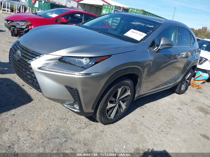 VIN JTJBJRBZ9K2097192 2019 Lexus NX, 300H no.2