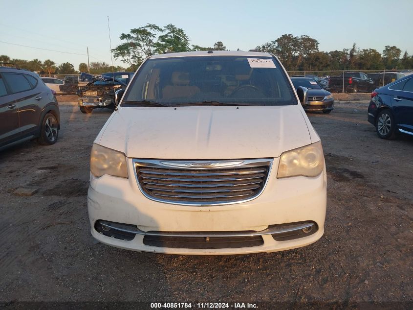 2011 Chrysler Town & Country Limited VIN: 2A4RR6DG5BR760581 Lot: 40851784