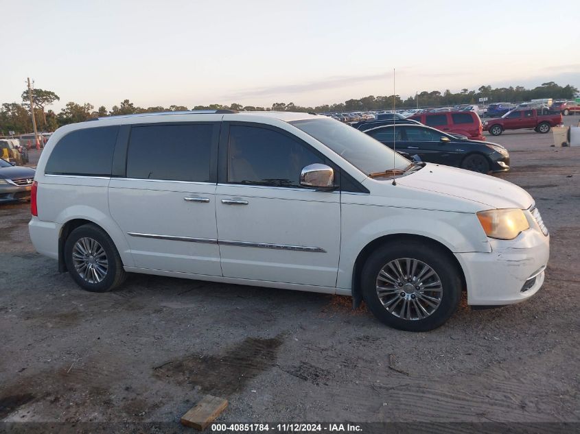 2011 Chrysler Town & Country Limited VIN: 2A4RR6DG5BR760581 Lot: 40851784