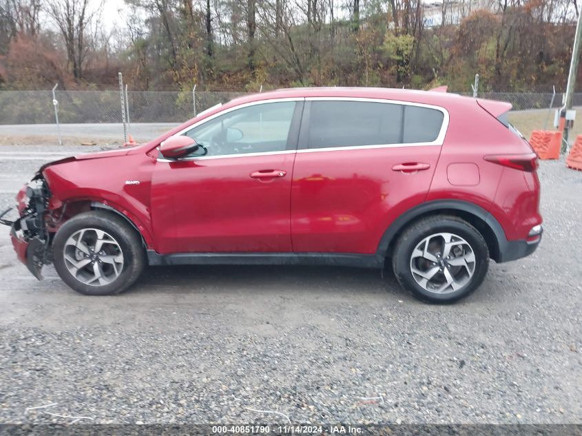 2020 Kia Sportage Lx VIN: KNDPMCAC4L7814337 Lot: 40851790