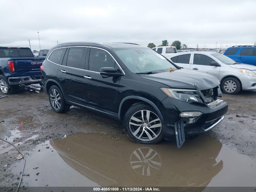 VIN 5FNYF6H93HB022434 2017 Honda Pilot, Touring no.1