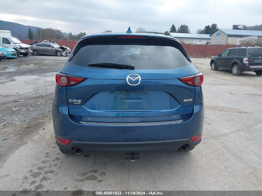 2018 Mazda Cx-5 Grand Touring VIN: JM3KFBDMXJ0425492 Lot: 40851823