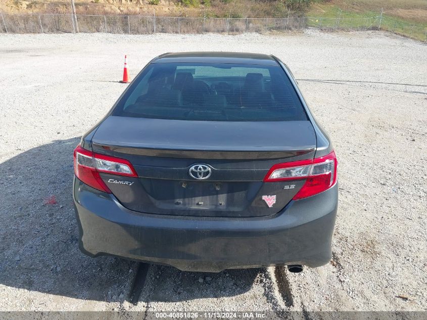 2012 Toyota Camry Se VIN: 4T1BF1FK3CU162218 Lot: 40851826