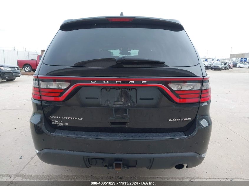 2015 Dodge Durango Limited VIN: 1C4RDJDG0FC902891 Lot: 40851829