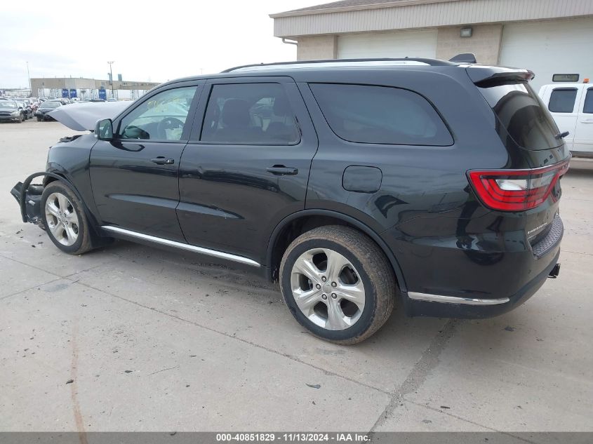 2015 Dodge Durango Limited VIN: 1C4RDJDG0FC902891 Lot: 40851829