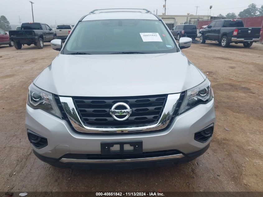 2019 Nissan Pathfinder S VIN: 5N1DR2MN9KC648183 Lot: 40851842