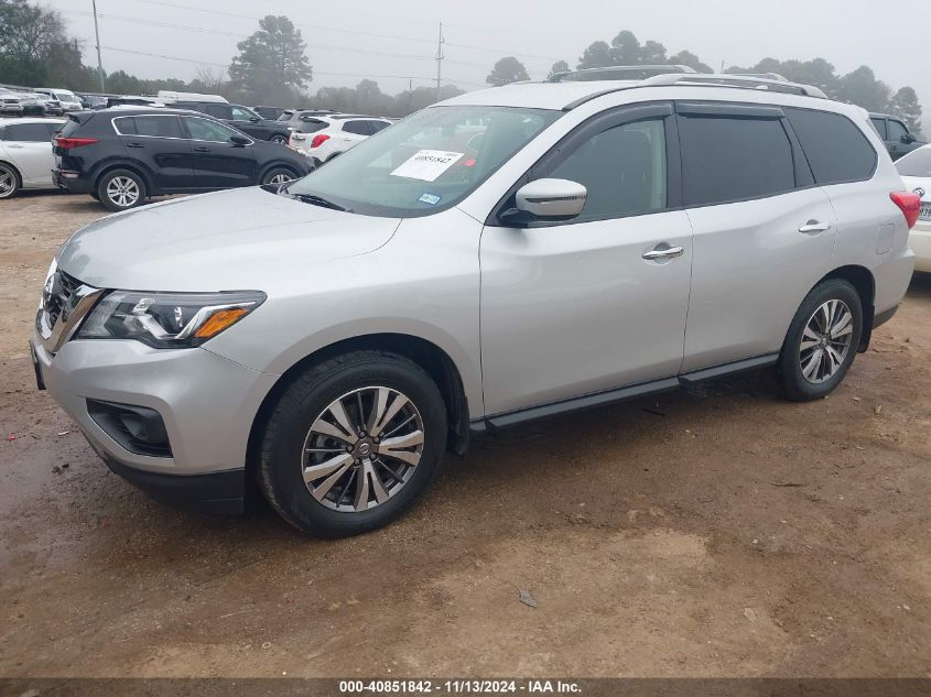 2019 Nissan Pathfinder S VIN: 5N1DR2MN9KC648183 Lot: 40851842