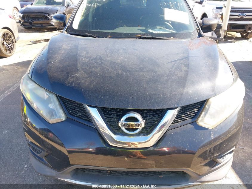 2016 Nissan Rogue S VIN: 5N1AT2MN4GC918464 Lot: 40851850