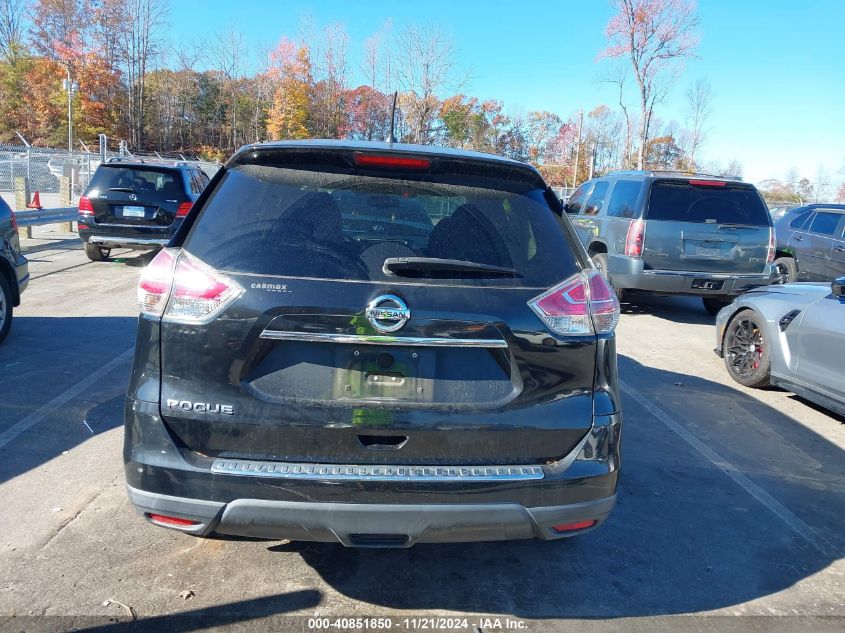 2016 Nissan Rogue S VIN: 5N1AT2MN4GC918464 Lot: 40851850