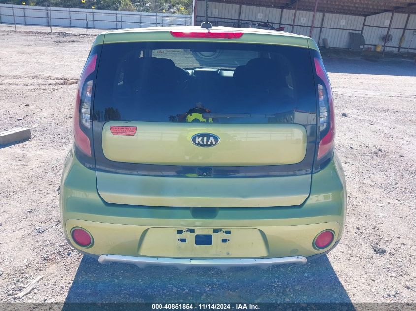 2017 Kia Soul + VIN: KNDJP3A55H7878733 Lot: 40851854