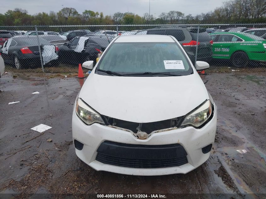 2014 Toyota Corolla Le Eco VIN: 5YFBPRHE5EP145430 Lot: 40851856