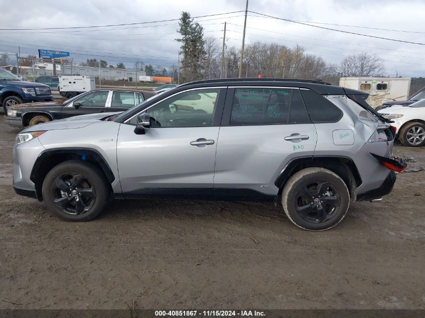 2020 Toyota Rav4 Hybrid Xse VIN: JTMEWRFV2LJ038369 Lot: 40851867