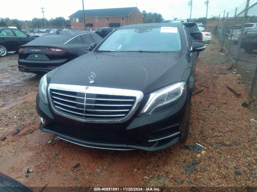 2014 Mercedes-Benz S 550 4Matic VIN: WDDUG8FB2EA045078 Lot: 40851891