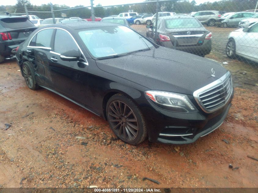 2014 Mercedes-Benz S 550 4Matic VIN: WDDUG8FB2EA045078 Lot: 40851891