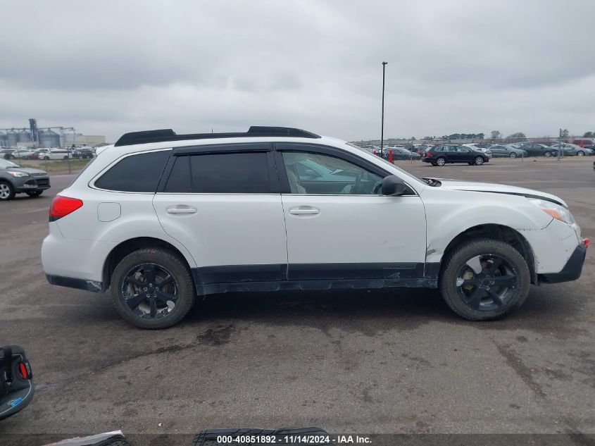 2013 Subaru Outback 2.5I Premium VIN: 4S4BRBCC6D3312033 Lot: 40851892