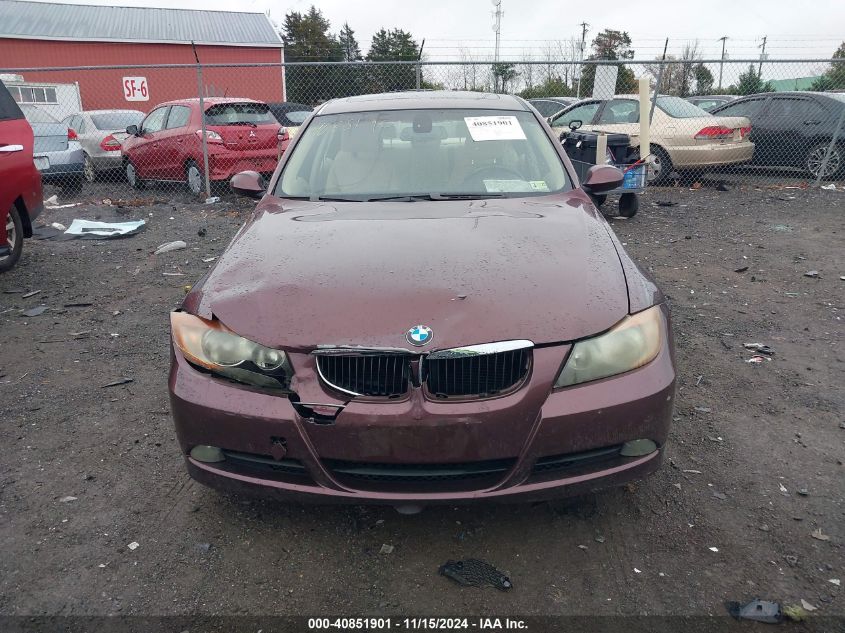 2007 BMW 328I VIN: WBAVA37507NE26094 Lot: 40851901