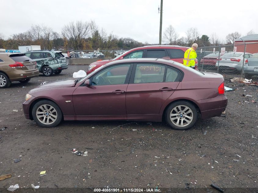 2007 BMW 328I VIN: WBAVA37507NE26094 Lot: 40851901