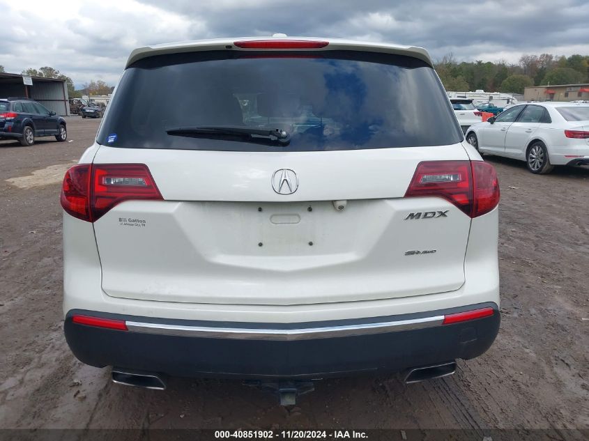 2013 Acura Mdx Technology Package VIN: 2HNYD2H31DH522746 Lot: 40851902