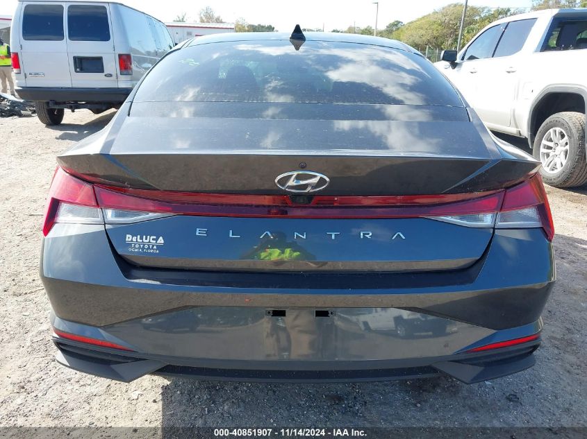 2021 Hyundai Elantra Sel VIN: 5NPLS4AG3MH001999 Lot: 40851907