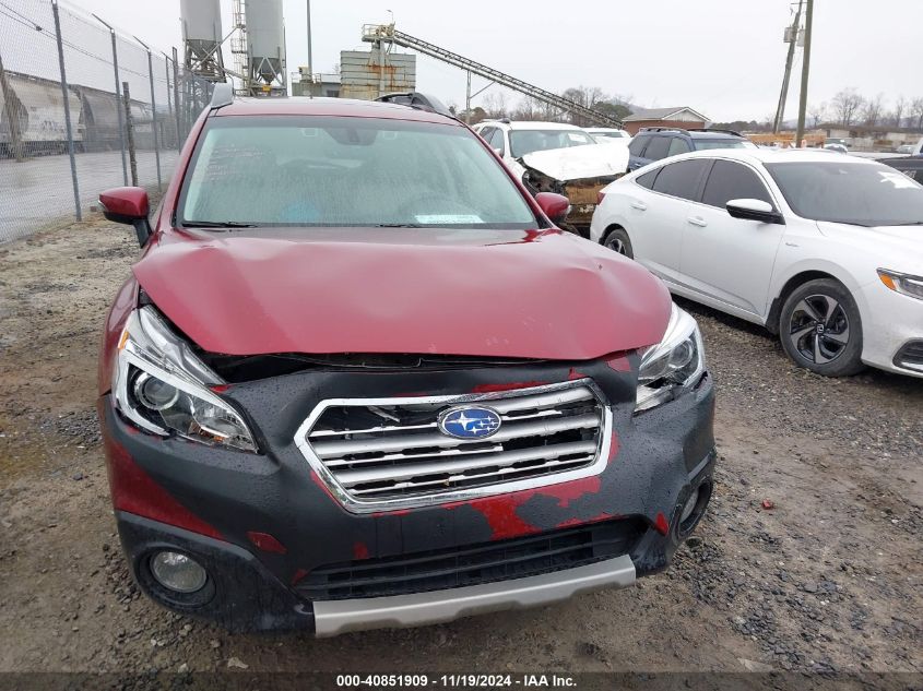 2017 Subaru Outback 2.5I Limited VIN: 4S4BSANC5H3318794 Lot: 40851909